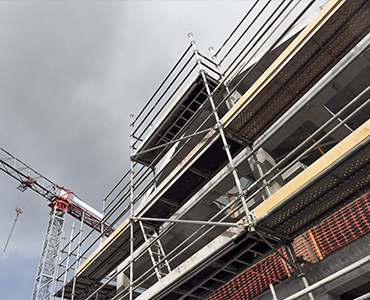 New build scaffolding Blackburn – complete site coverage